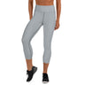 Goodland Cowgirls Athletics Silver Yoga Capri Leggings