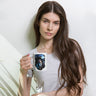 Wizard Man v1 White glossy mug