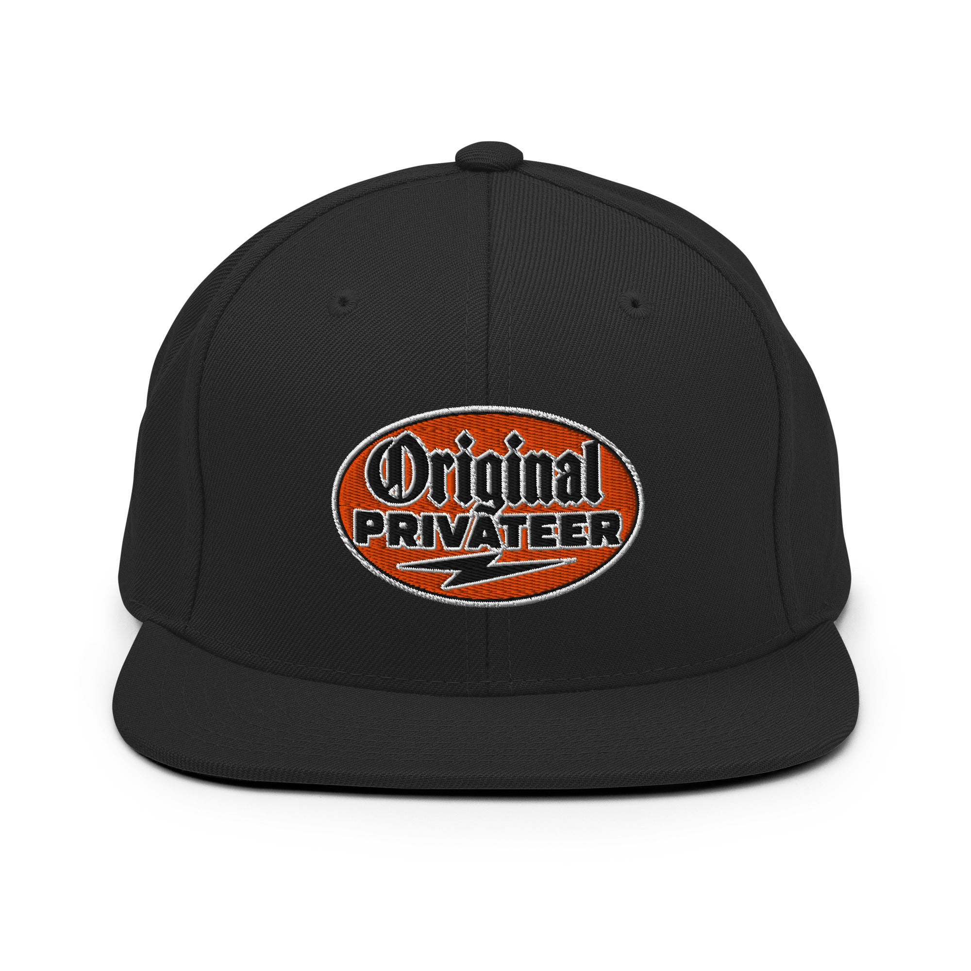 Original Privateer Vintage Garage Flat Bill Hat – Retro Orange