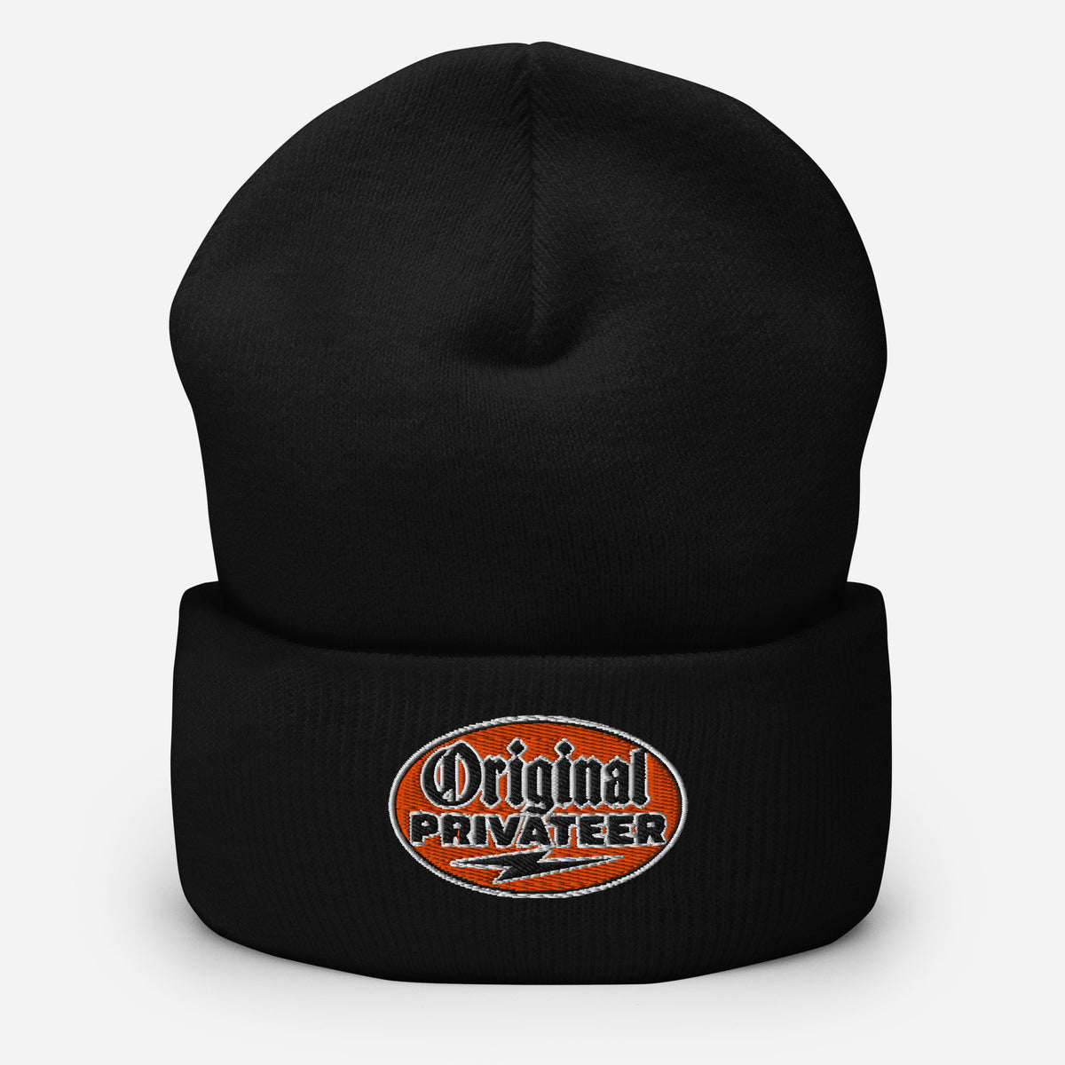 Retro Orange Motorcycle Beanie | Original Privateer