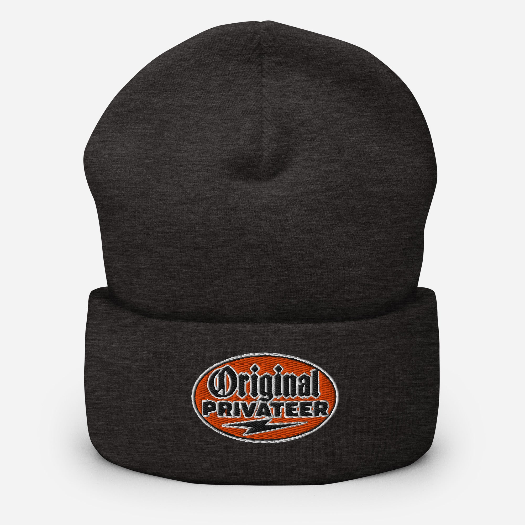 Retro Orange Motorcycle Beanie | Original Privateer
