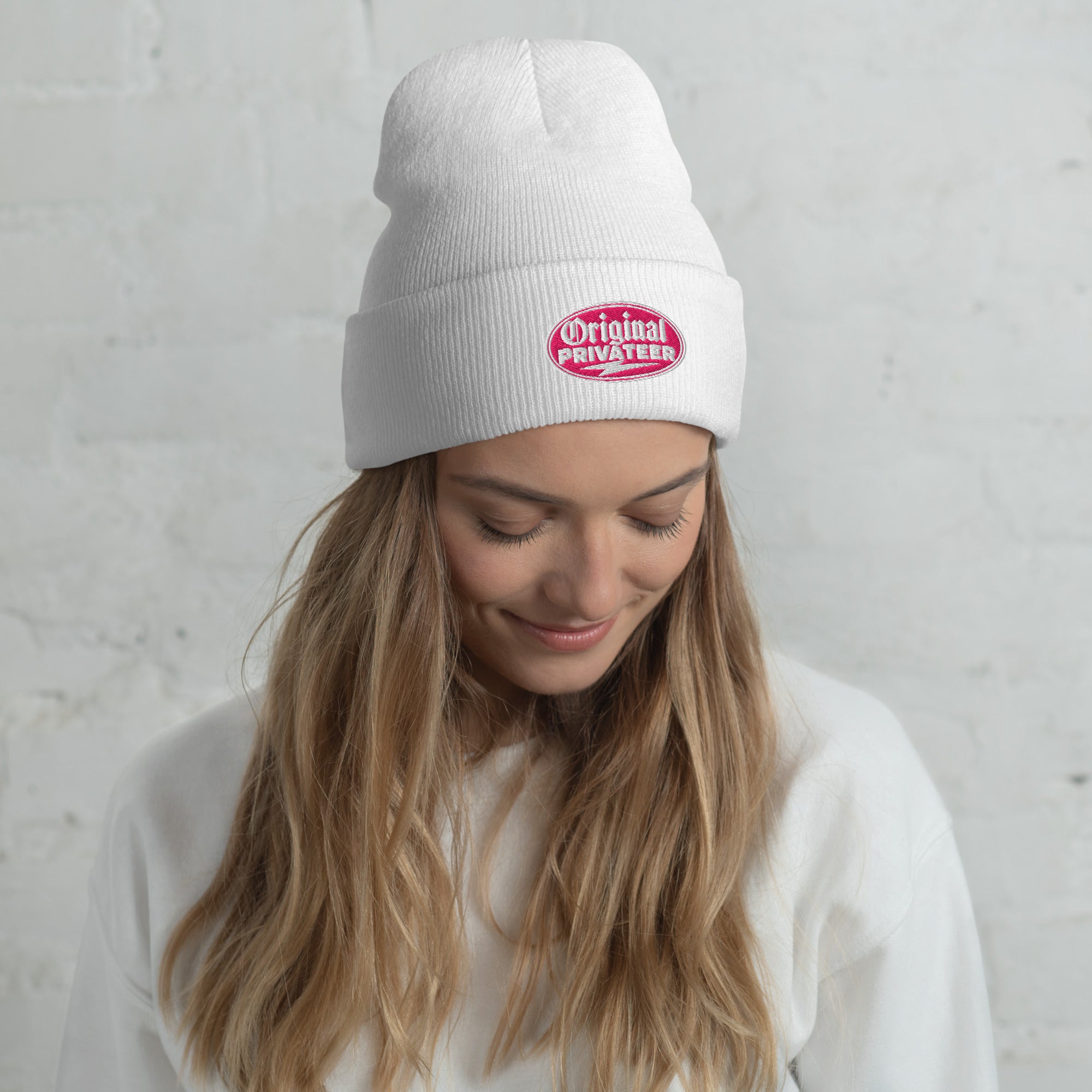 Original Privateer Vintage Garage Beanie – Retro Pink