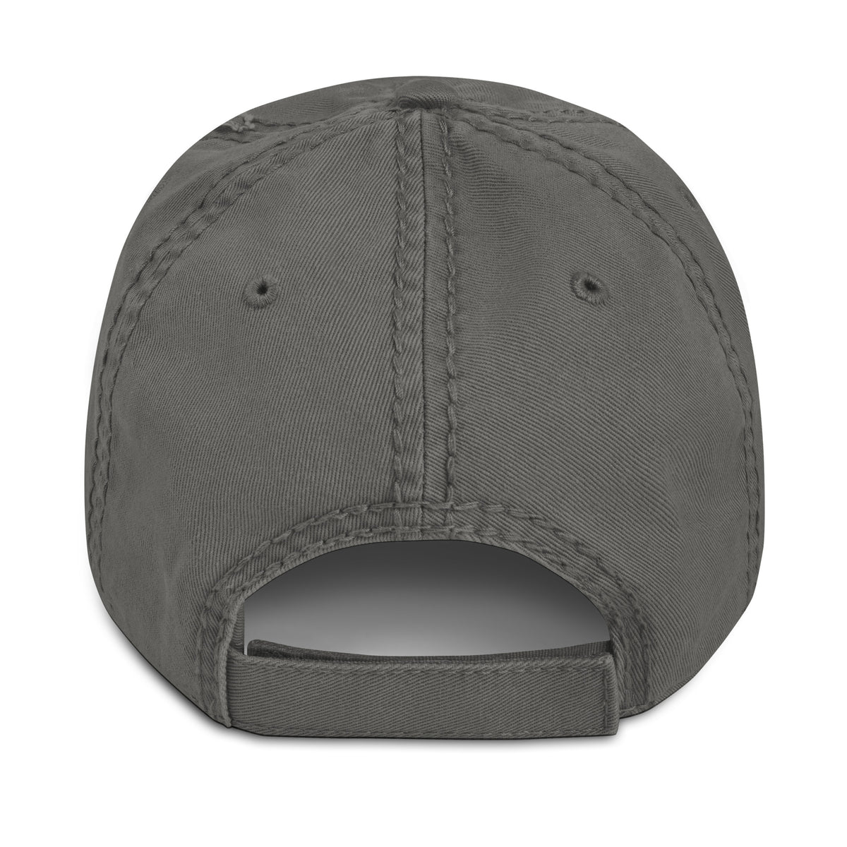 Black & Gold Distressed Dad Hat | Original Privateer