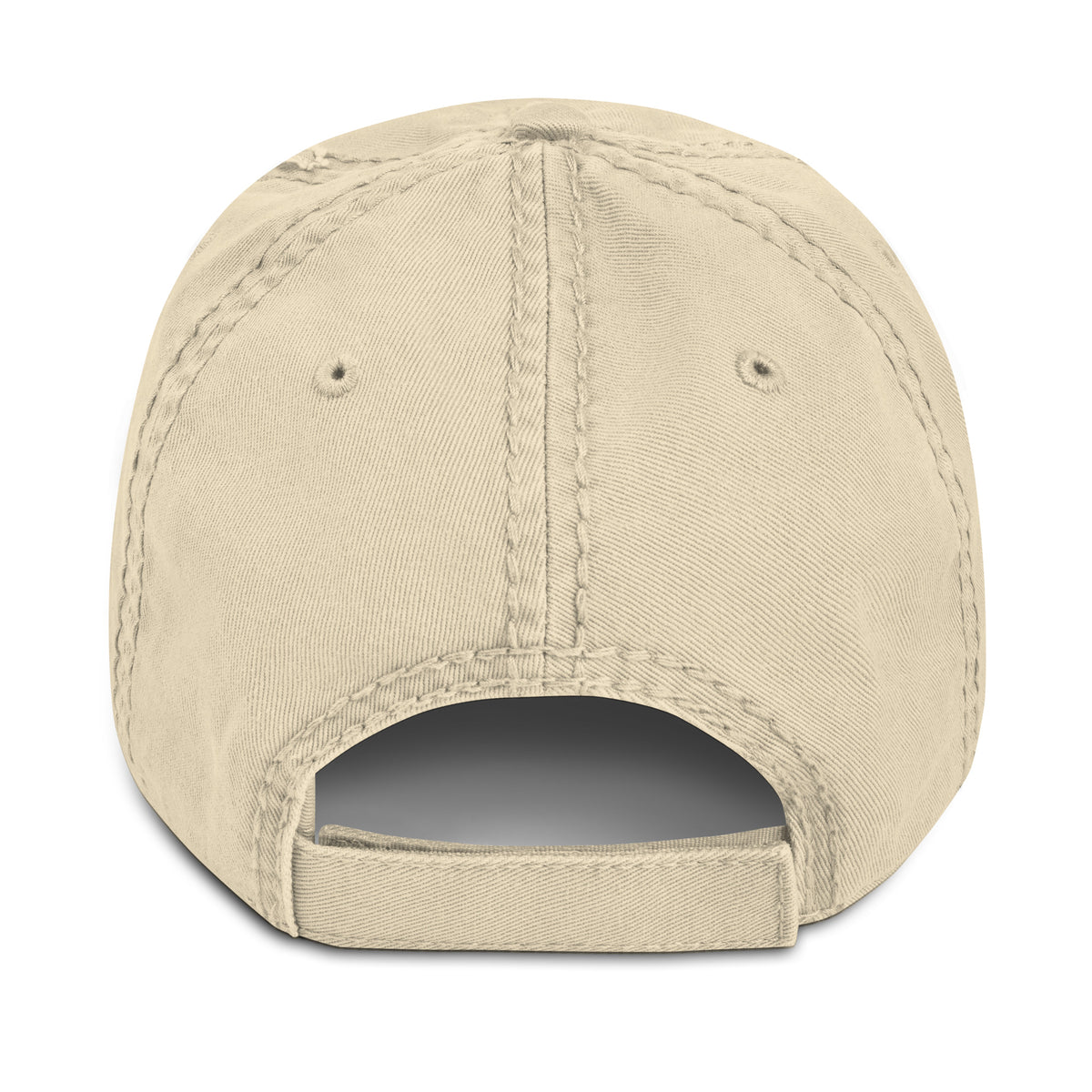 Black & Gold Distressed Dad Hat | Original Privateer