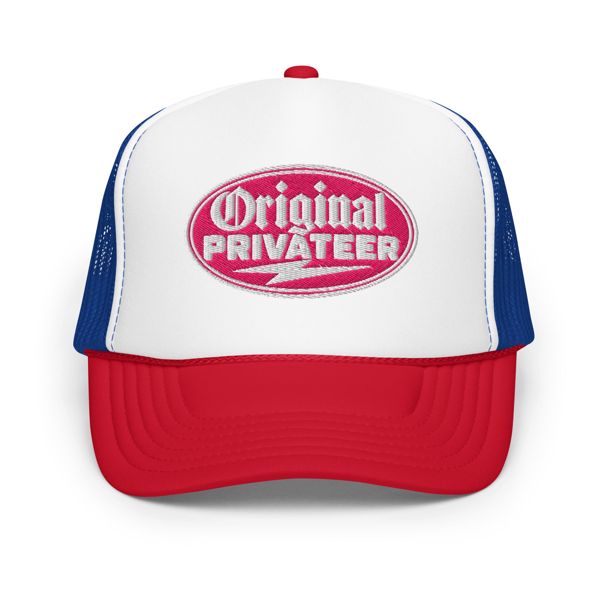 Retro Pink Foam Trucker Hat | Original Privateer