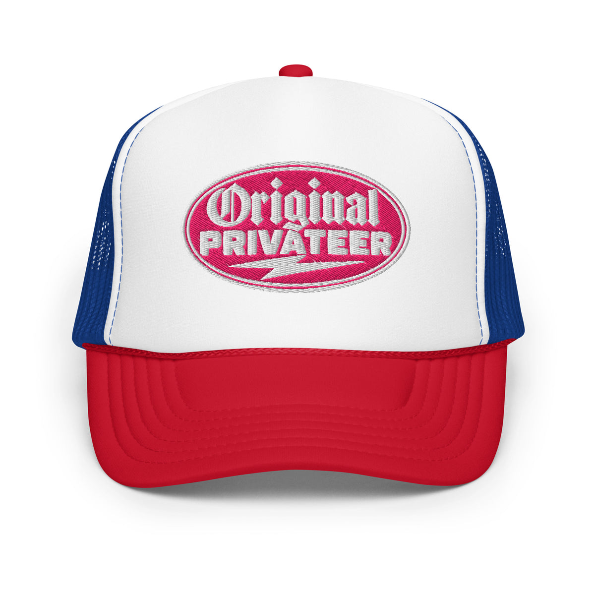 Retro Pink Foam Trucker Hat | Original Privateer