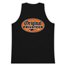 Men's Retro Orange Motorcycle Tank Top | Original Privateer
