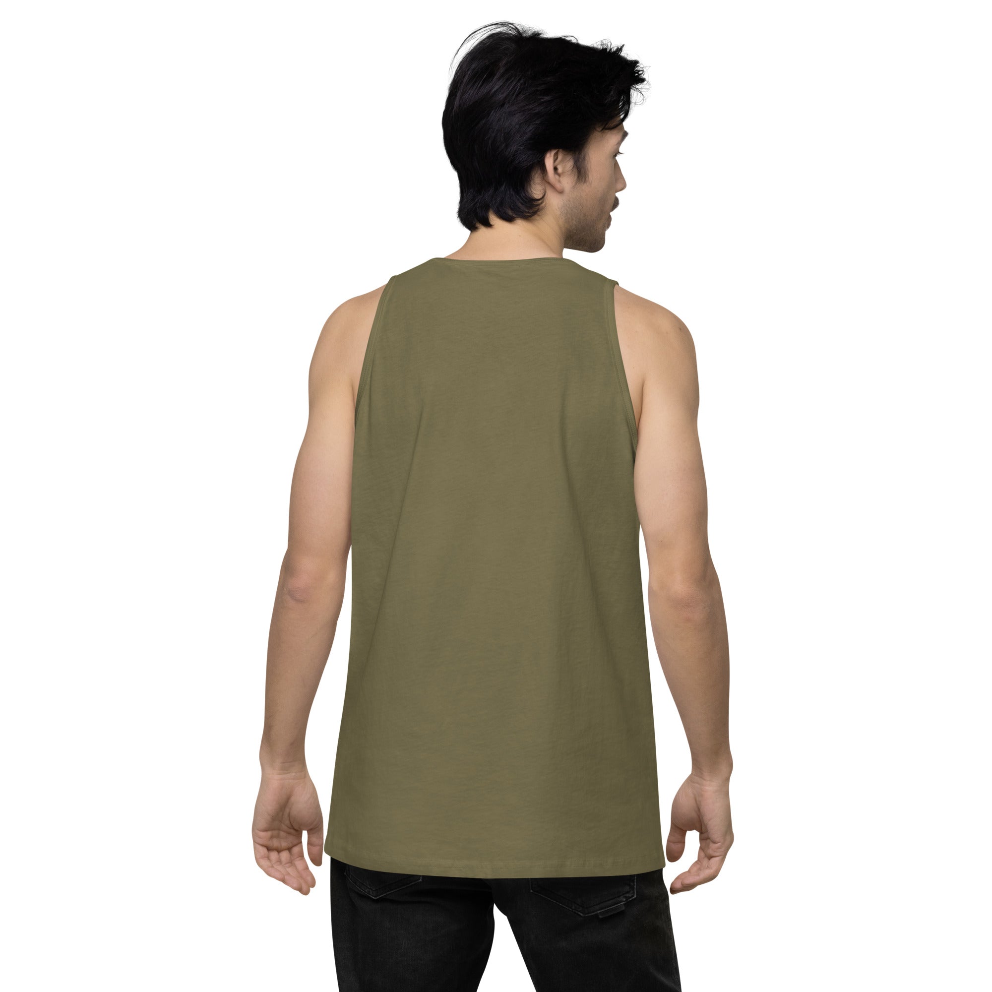 Men's Black & Gold Motorcycle Tank Top | Original Privateer
