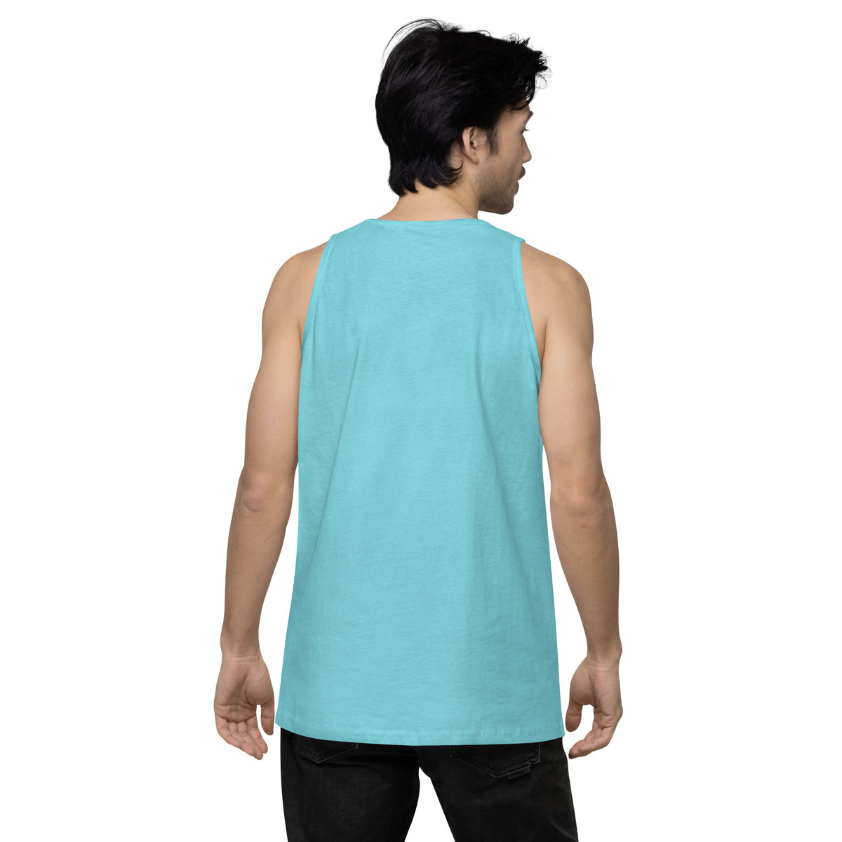 Men's Retro Orange Motorcycle Tank Top | Original Privateer