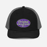 Purple Motorcycle Snapback Hat | Original Privateer
