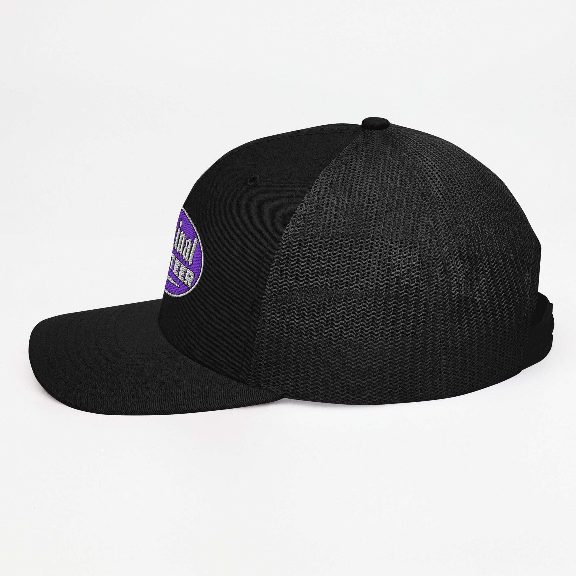 Purple Motorcycle Snapback Hat | Original Privateer
