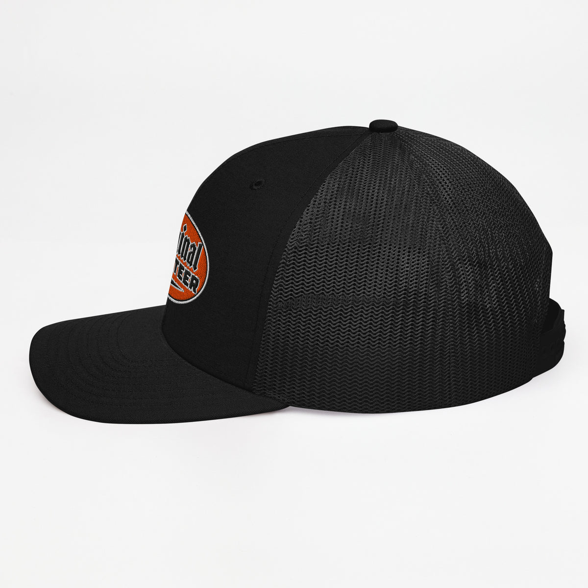 Retro Orange Motorcycle Snapback Hat | Original Privateer