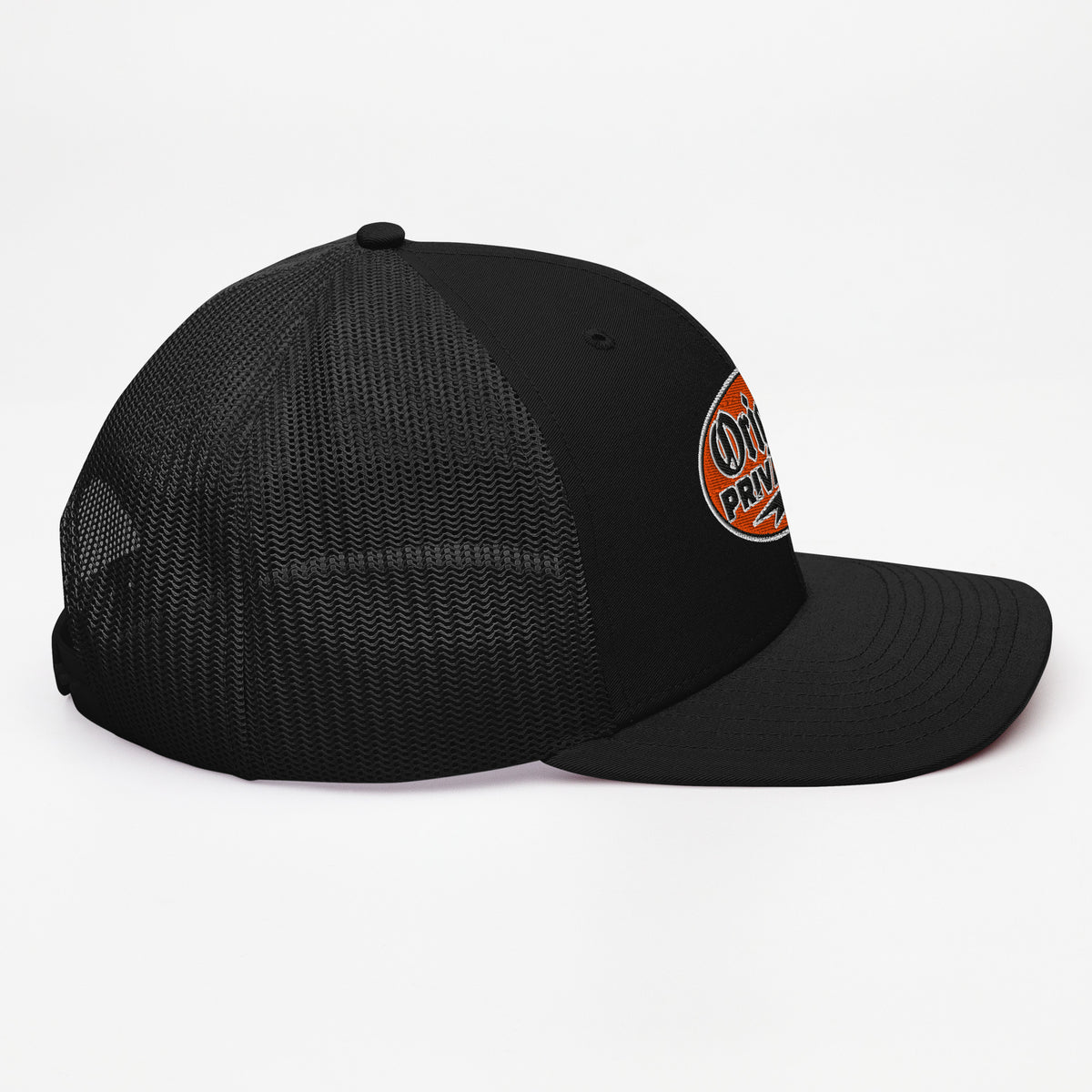 Retro Orange Motorcycle Snapback Hat | Original Privateer