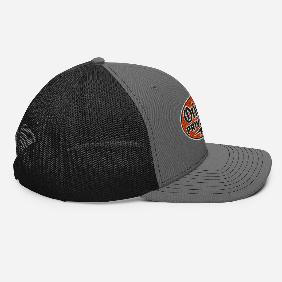 Retro Orange Motorcycle Snapback Hat | Original Privateer