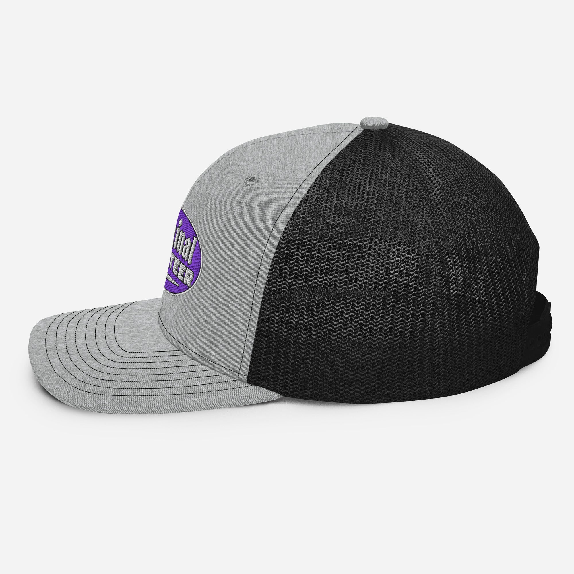 Purple Motorcycle Snapback Hat | Original Privateer