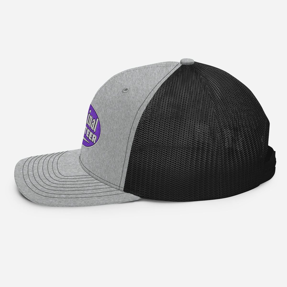 Purple Motorcycle Snapback Hat | Original Privateer
