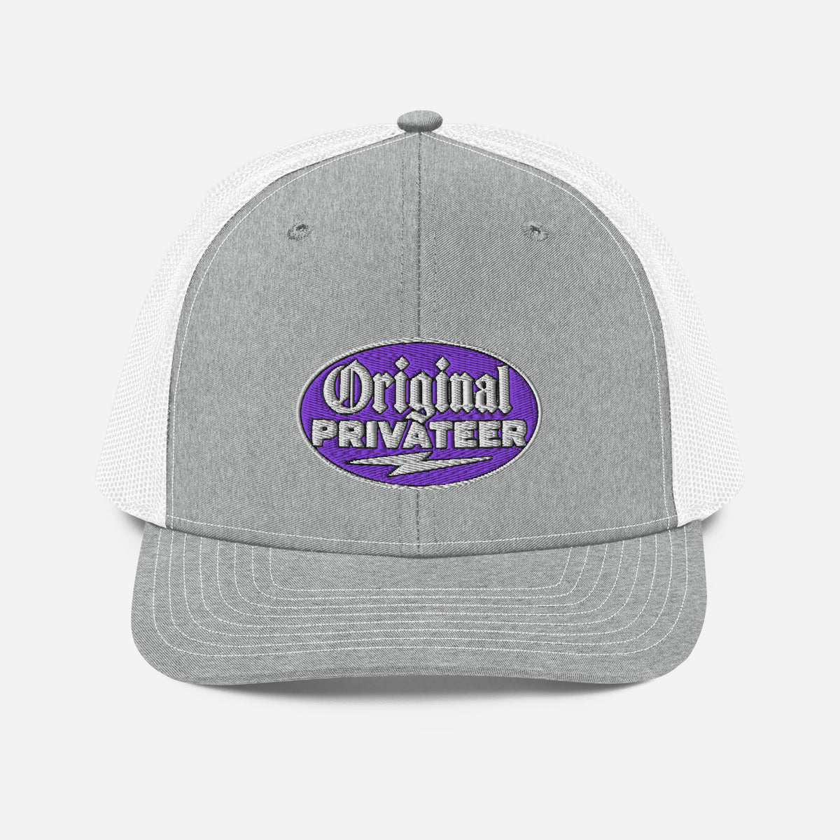 Purple Motorcycle Snapback Hat | Original Privateer