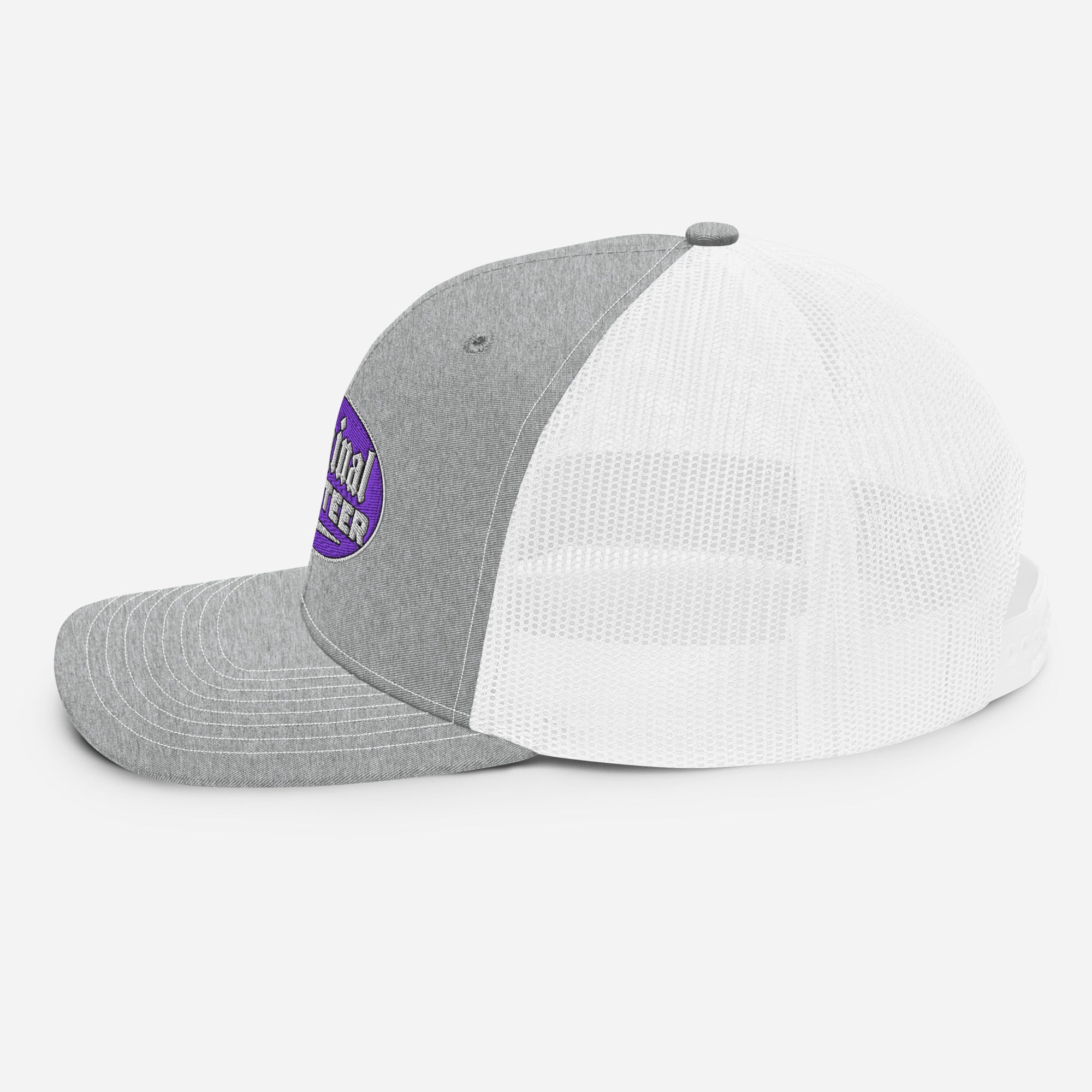 Purple Motorcycle Snapback Hat | Original Privateer