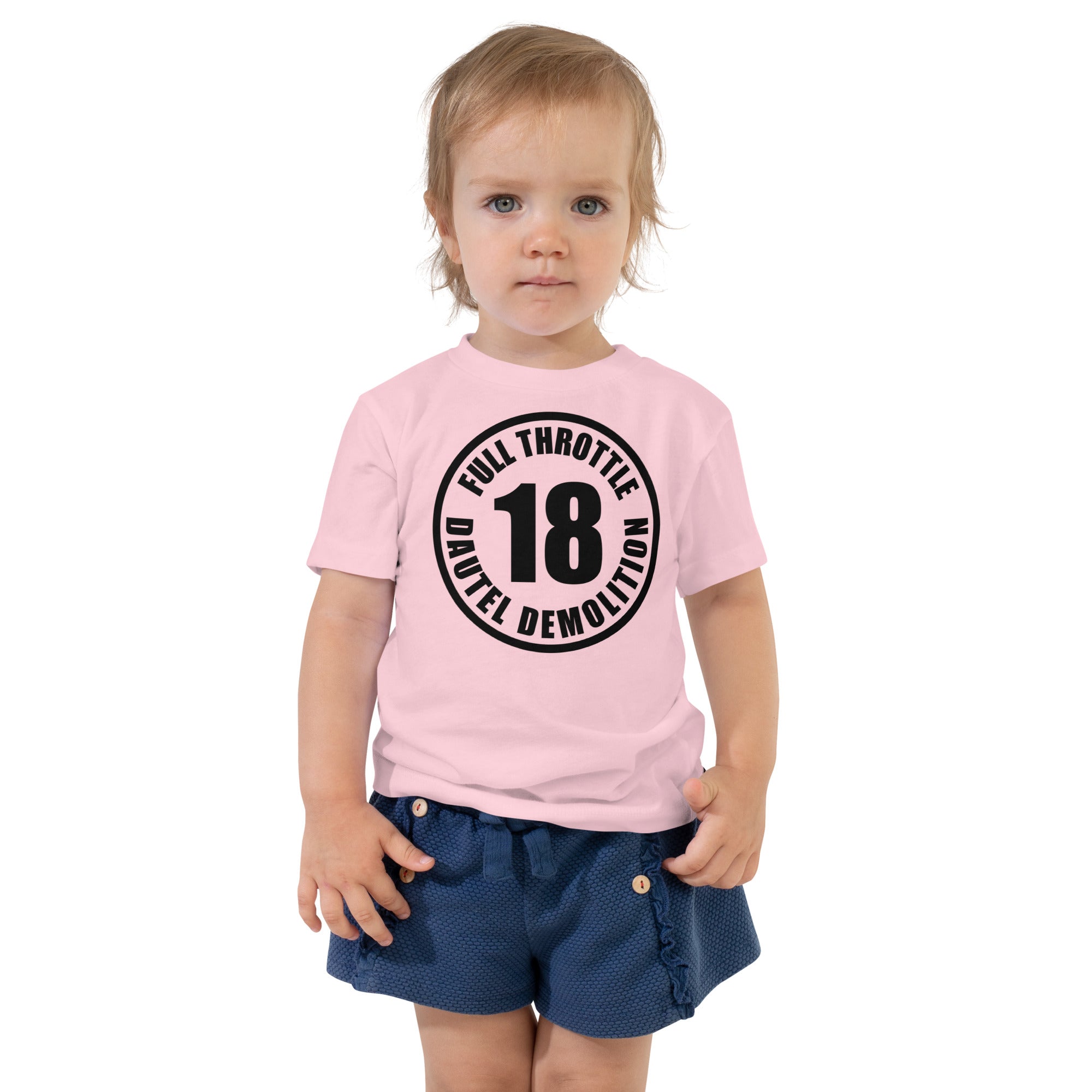 Full Throttle 18 Toddler Short Sleeve Tee