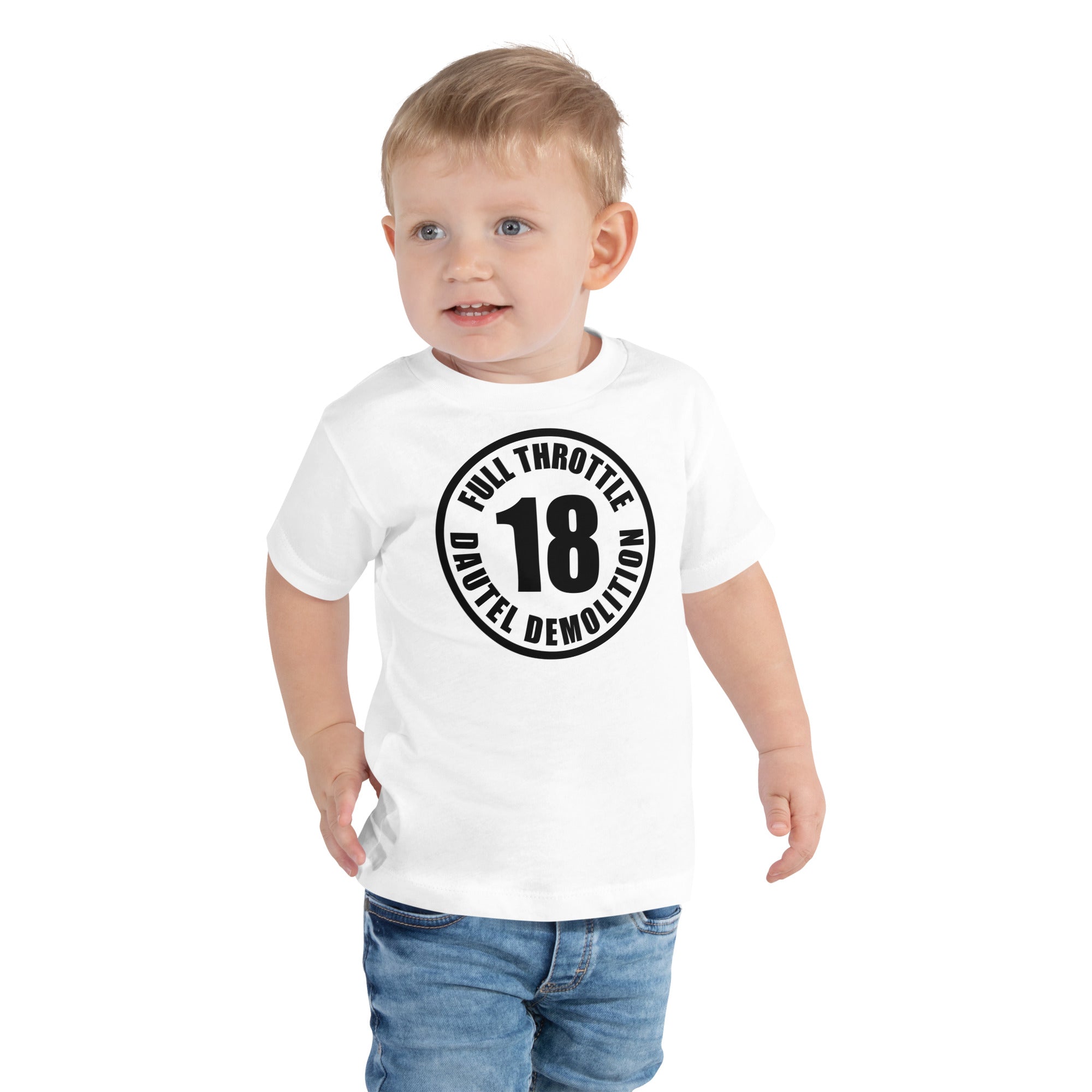 Full Throttle 18 Toddler Short Sleeve Tee