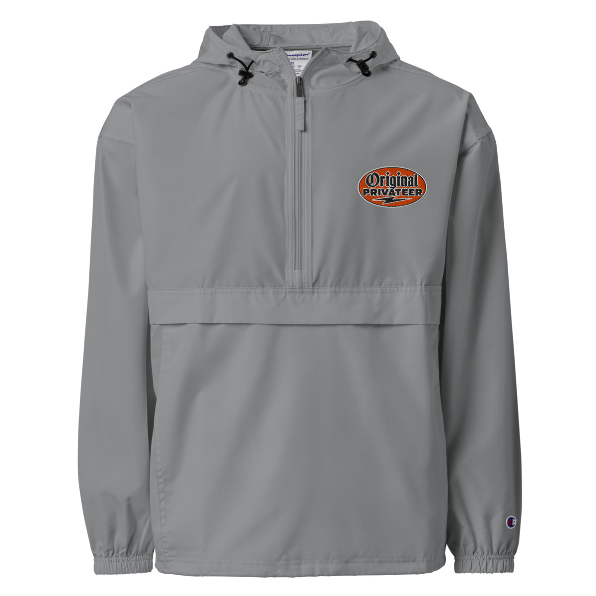 Champion Packable Jacket – Retro Orange | Original Privateer