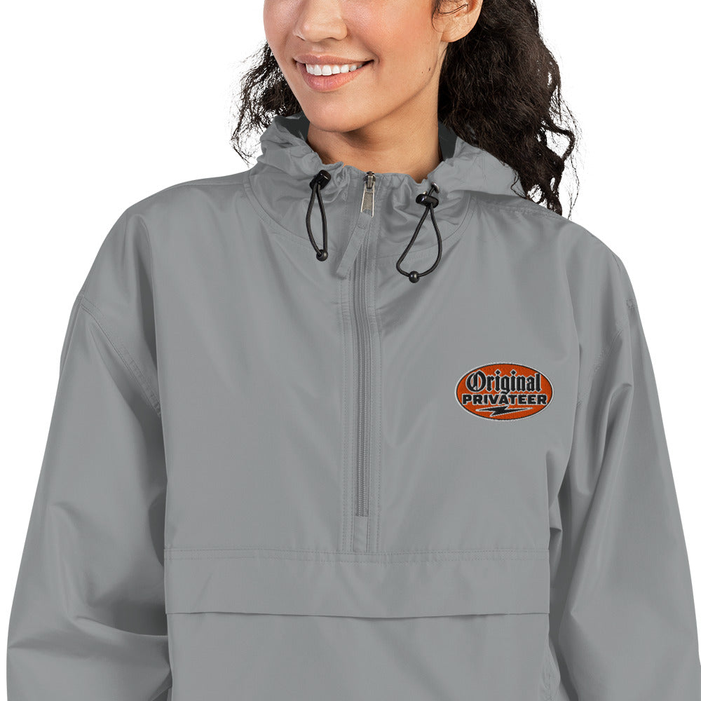 Champion Packable Jacket – Retro Orange | Original Privateer