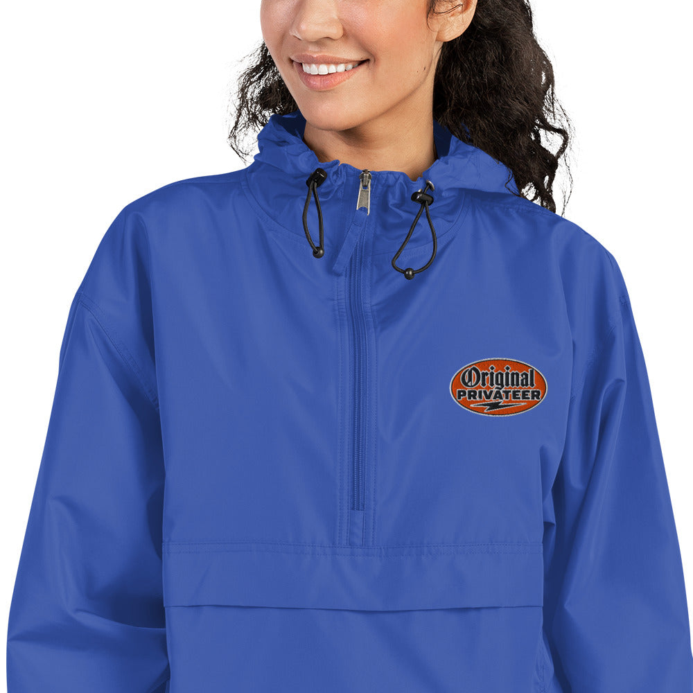 Champion Packable Jacket – Retro Orange | Original Privateer