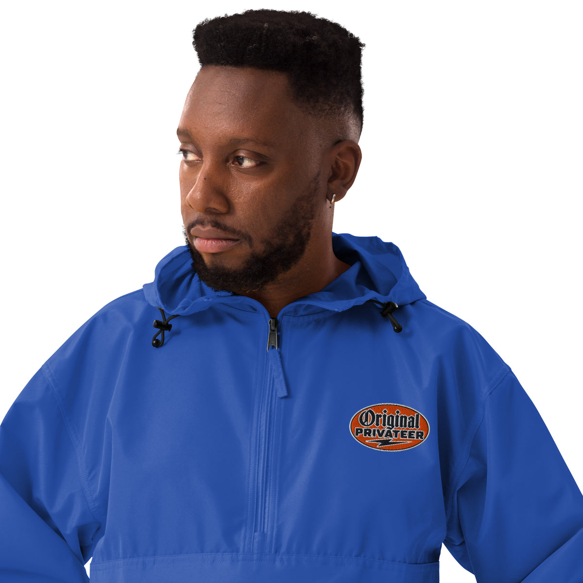 Champion Packable Jacket – Retro Orange | Original Privateer