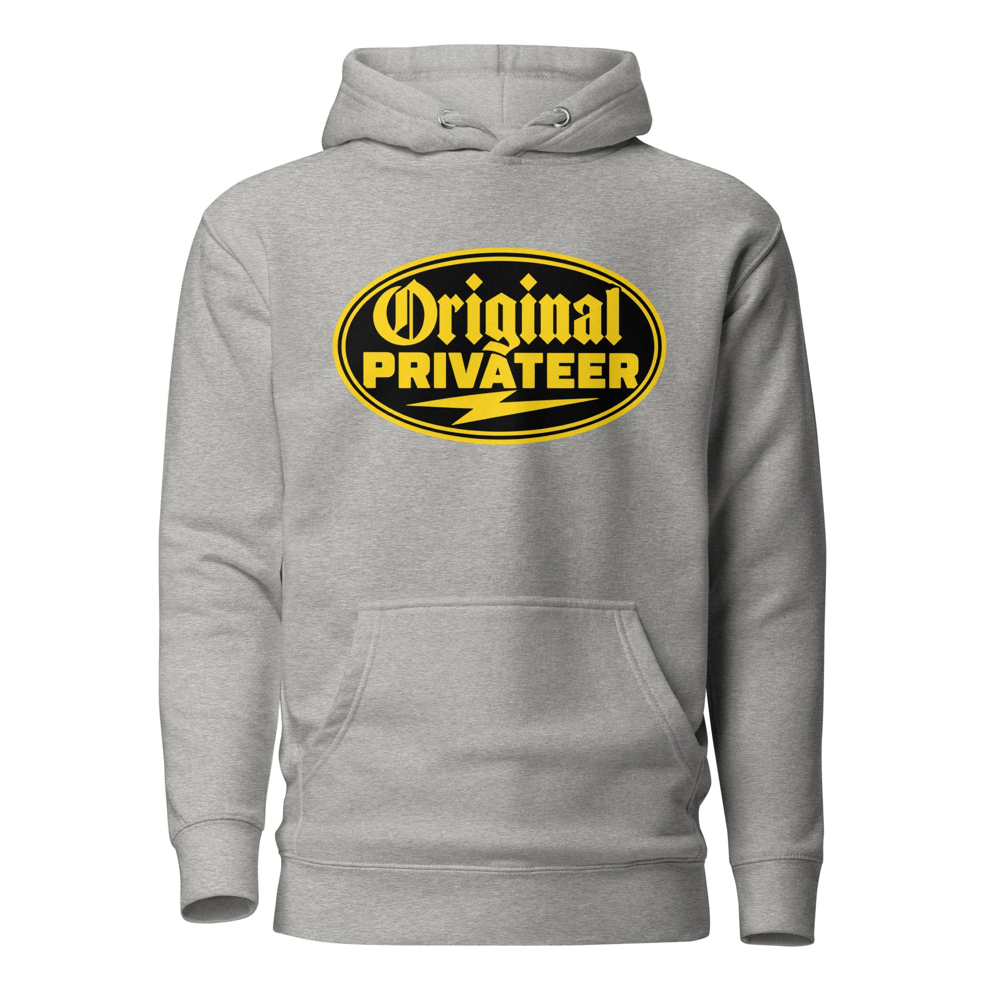 Women's Black & Gold Motorcycle Hoodie | Original Privateer