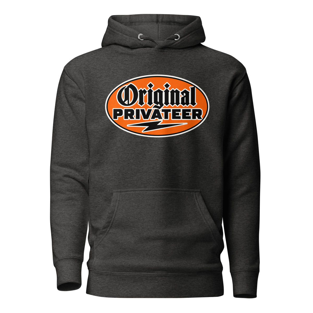 Women's Retro Orange Motorcycle Hoodie | Original Privateer
