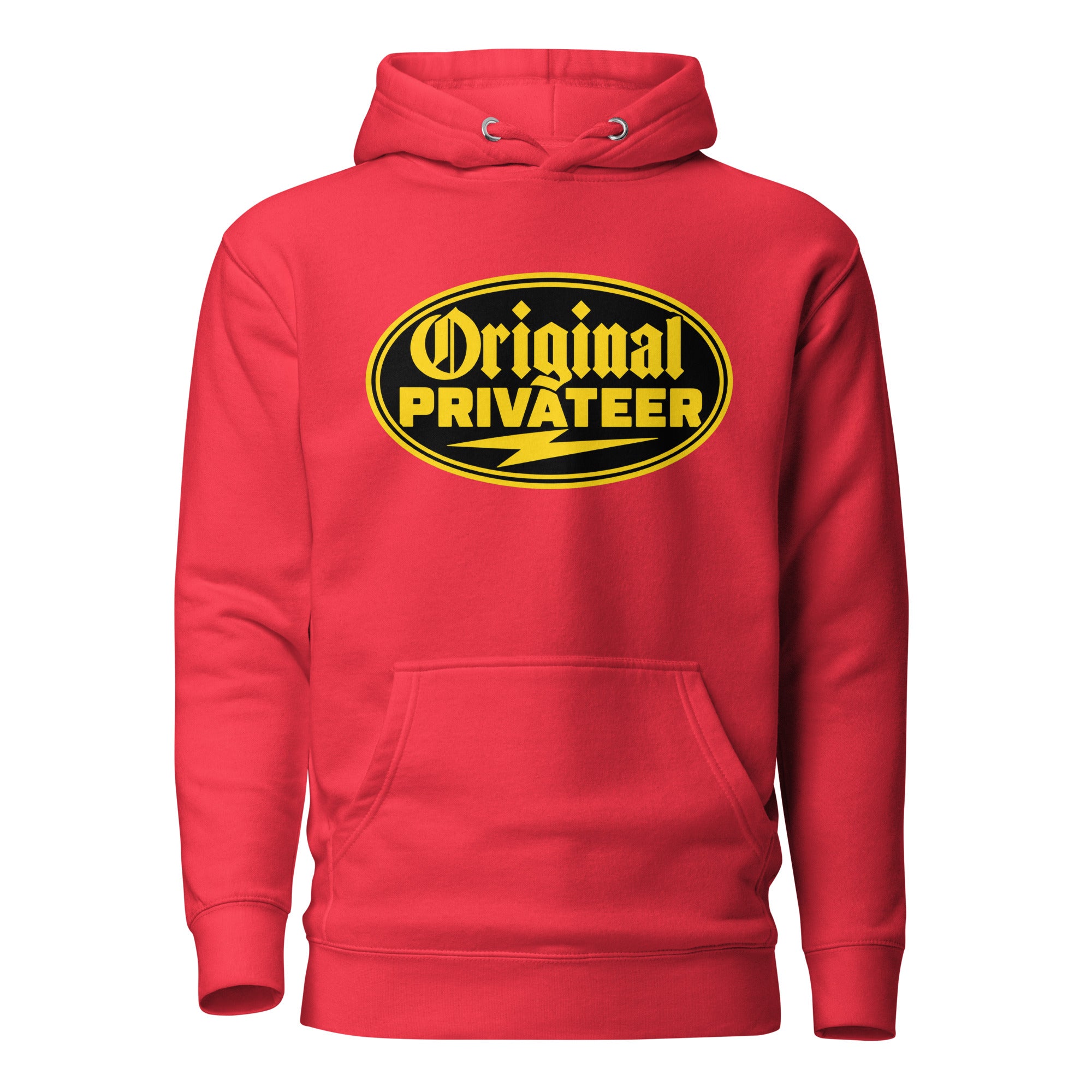 Women's Black & Gold Motorcycle Hoodie | Original Privateer
