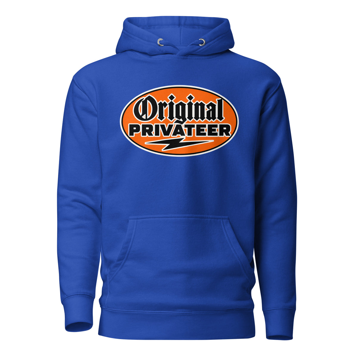 Women's Retro Orange Motorcycle Hoodie | Original Privateer