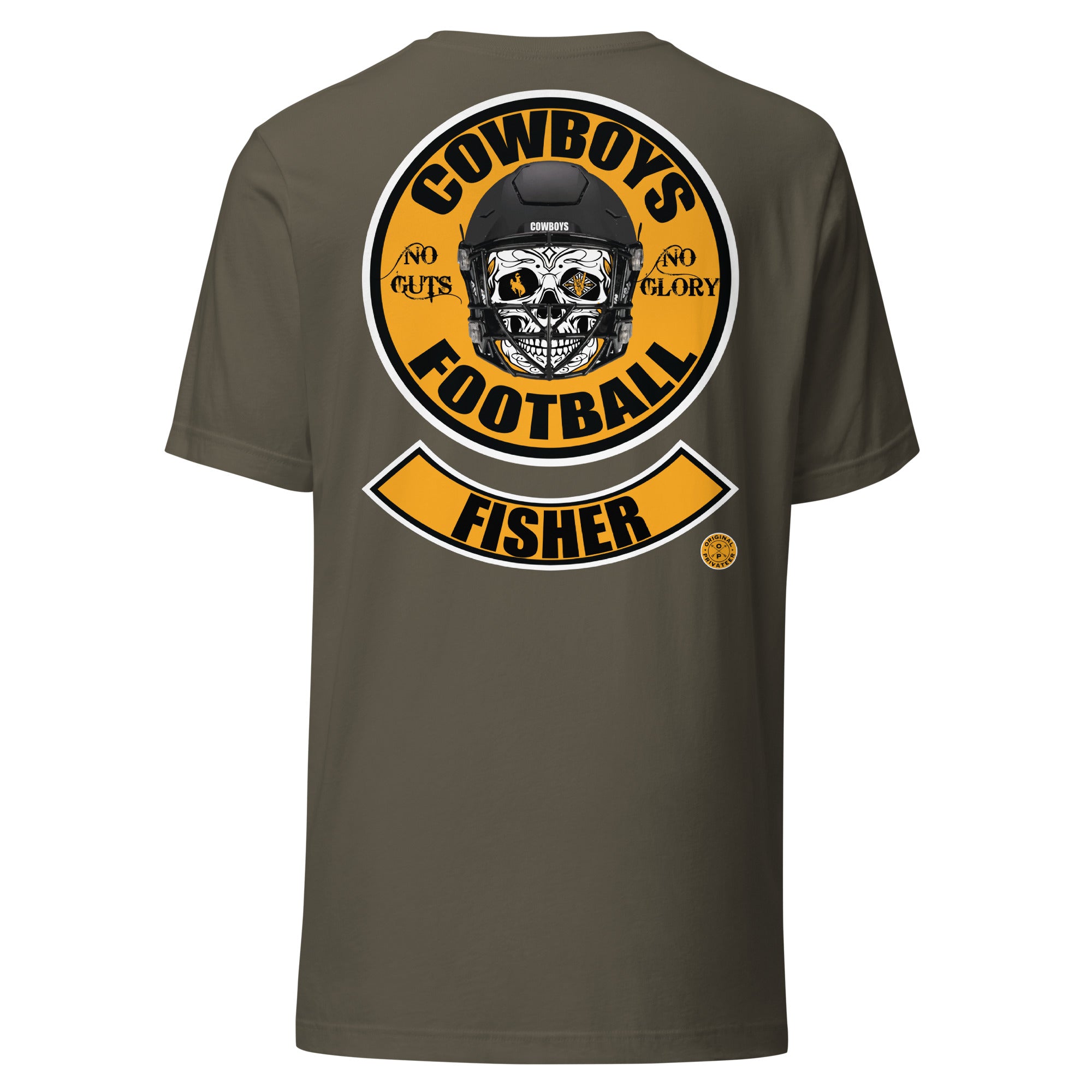 GHS Cowboys Football Small Number 2023 v4 up to 5X Premium Unisex t-shirt