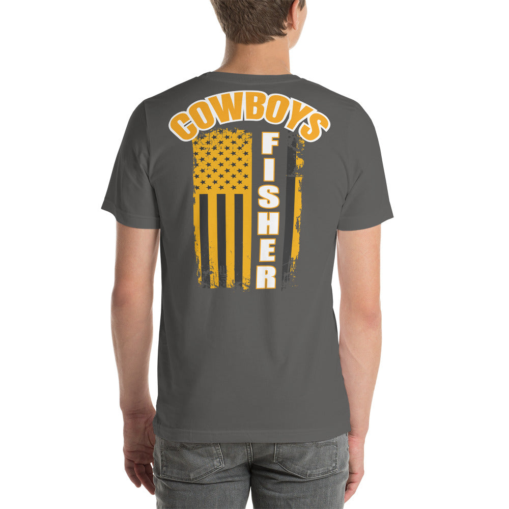 Cowboys Flag Unisex t-shirt