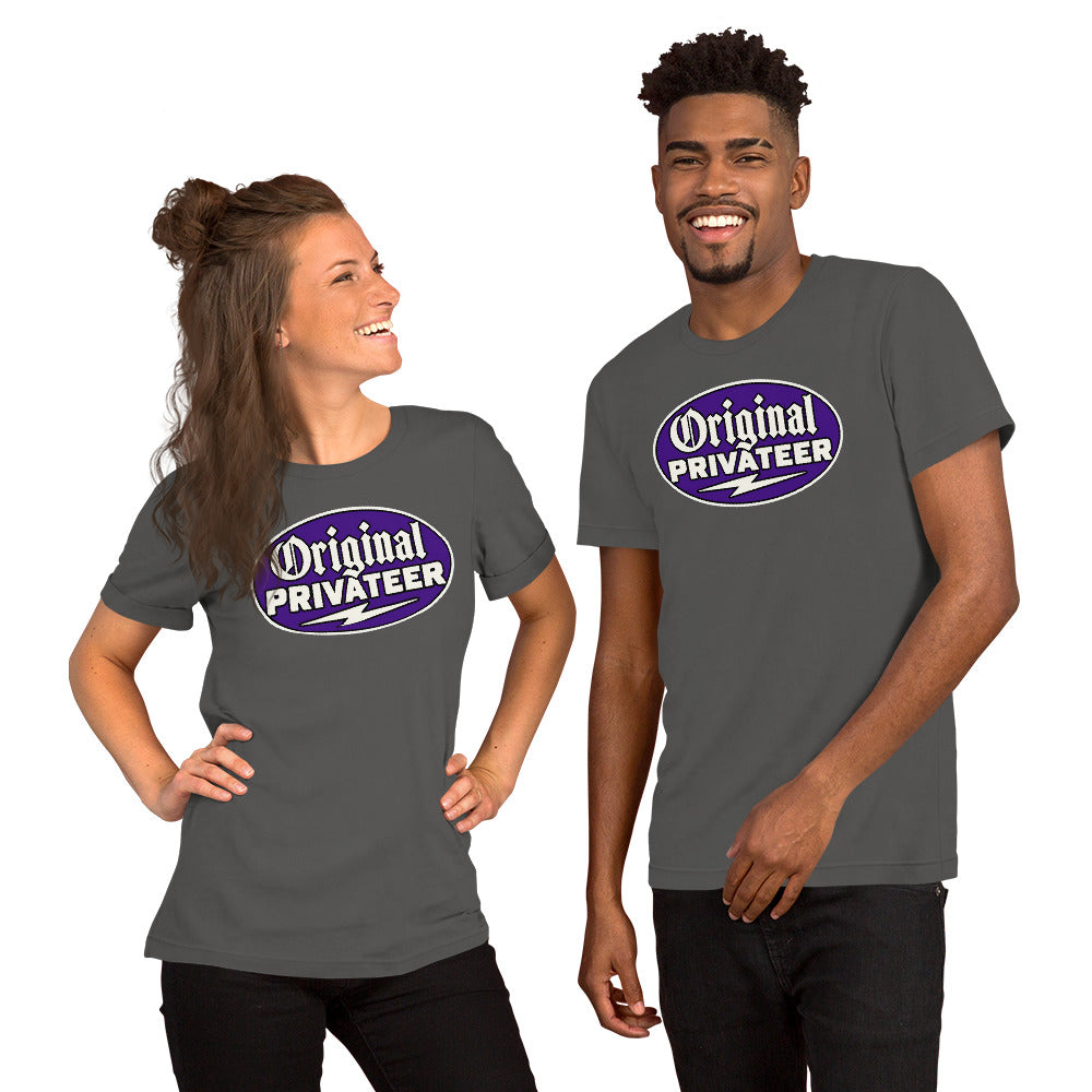 Men's Wildcat Purple Motorcycle T-Shirt | Original Privateer
