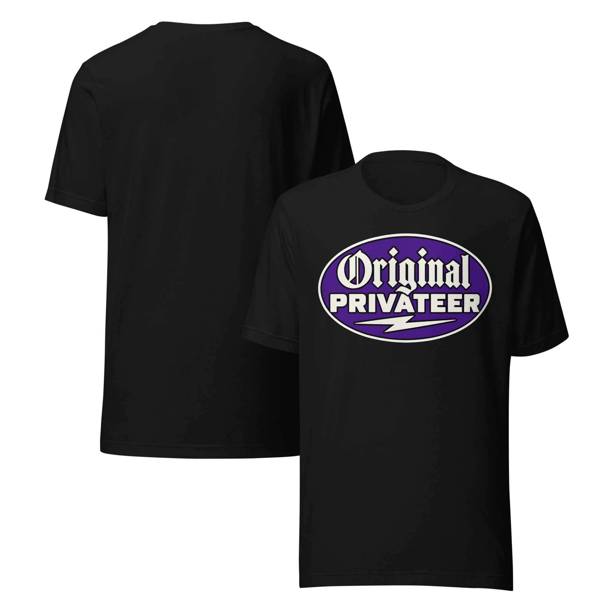 Men's Wildcat Purple Motorcycle T-Shirt | Original Privateer