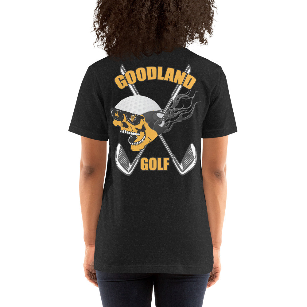 Goodland Golf v2 Brack Unisex t-shirt