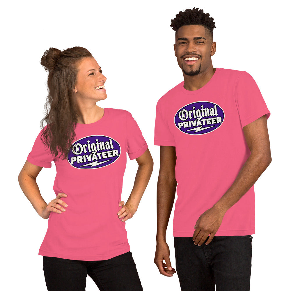 Men's Wildcat Purple Motorcycle T-Shirt | Original Privateer