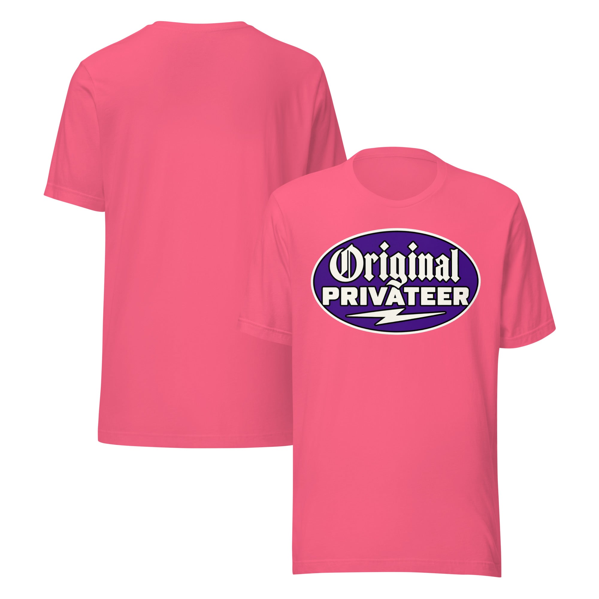 Men's Wildcat Purple Motorcycle T-Shirt | Original Privateer