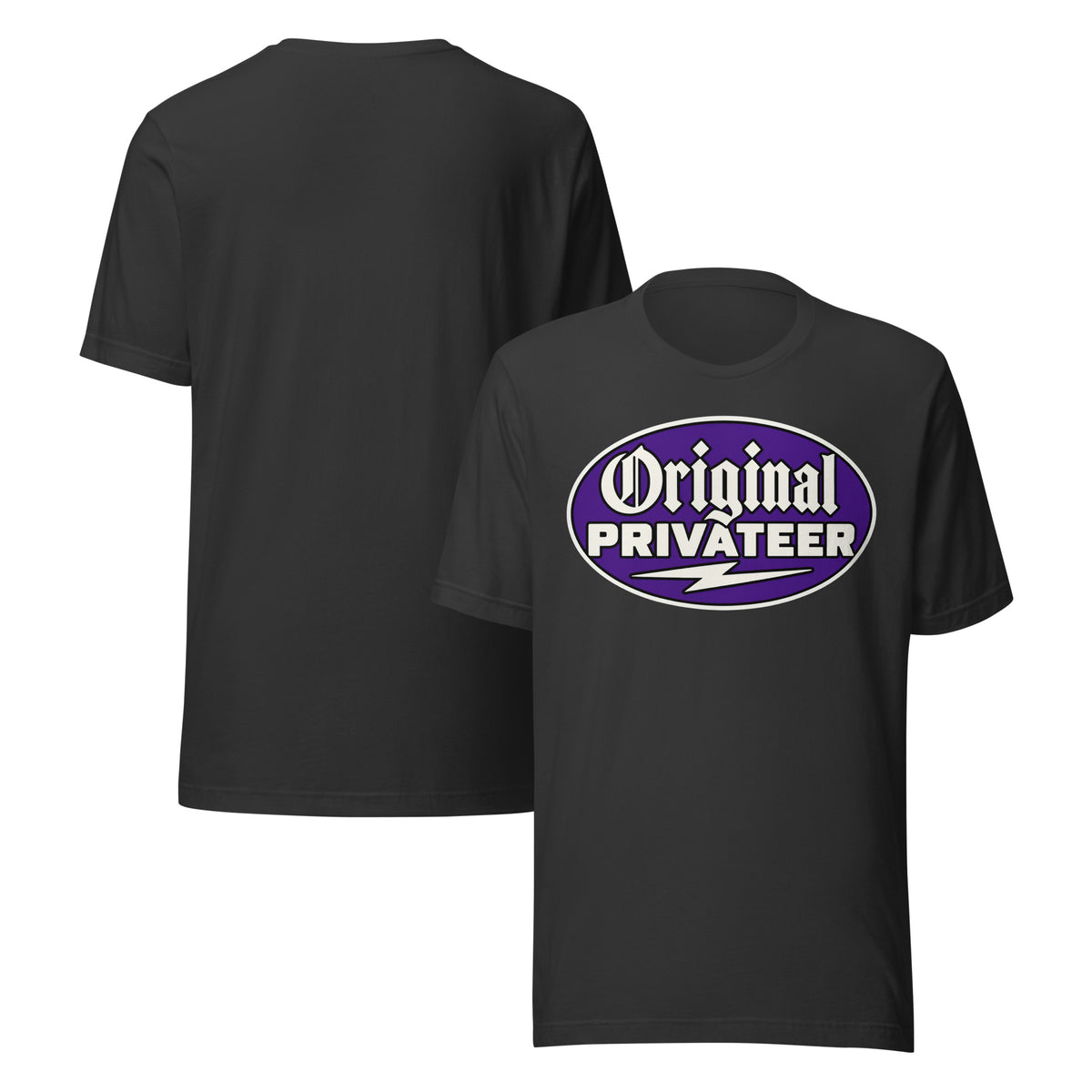 Men's Wildcat Purple Motorcycle T-Shirt | Original Privateer