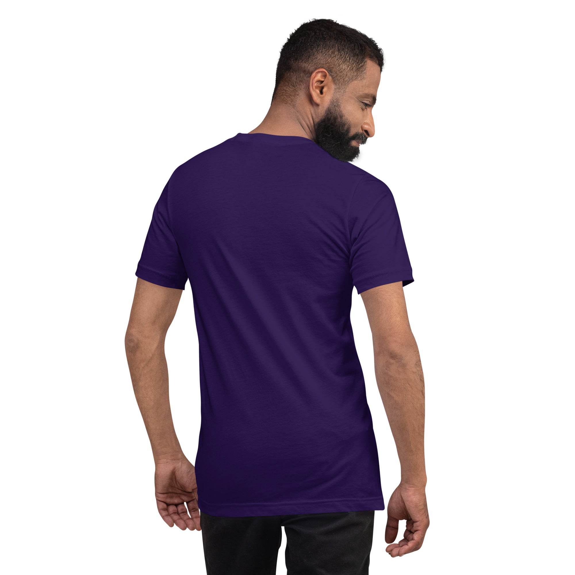 Men's Wildcat Purple Motorcycle T-Shirt | Original Privateer
