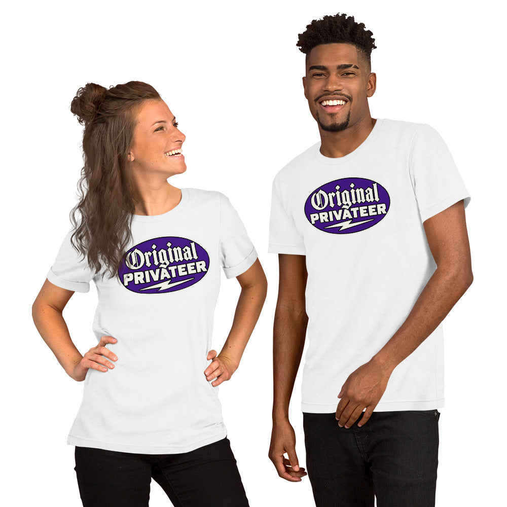 Men's Wildcat Purple Motorcycle T-Shirt | Original Privateer