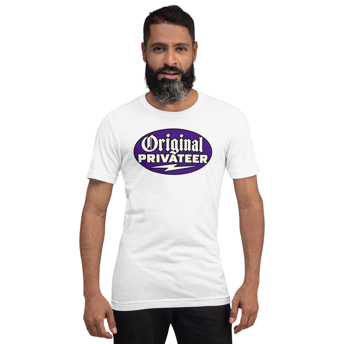 Men's Wildcat Purple Motorcycle T-Shirt | Original Privateer