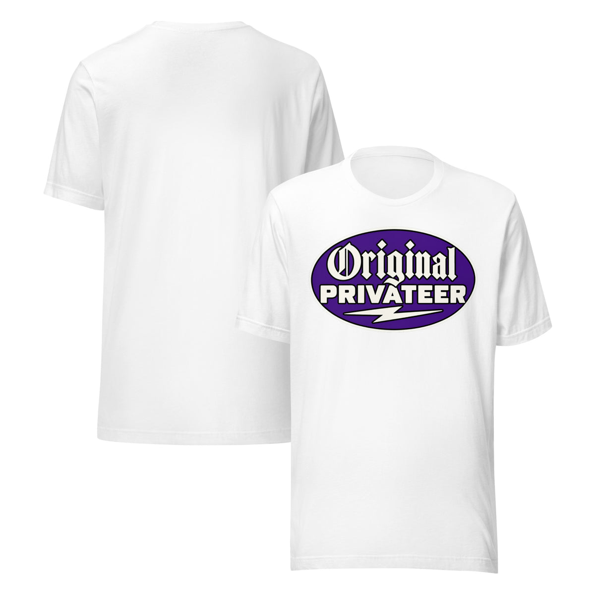 Men's Wildcat Purple Motorcycle T-Shirt | Original Privateer