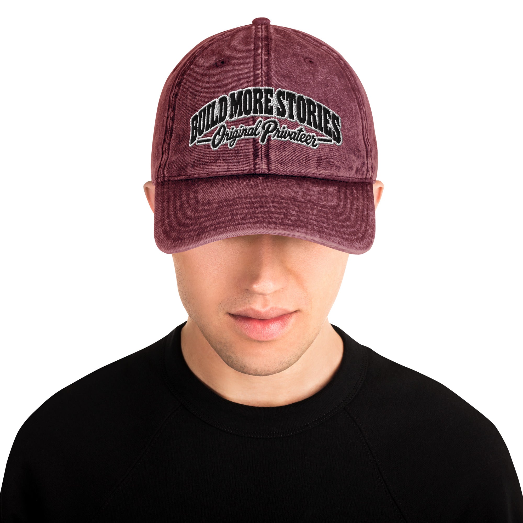 Build More Stories Vintage Cap — Series II