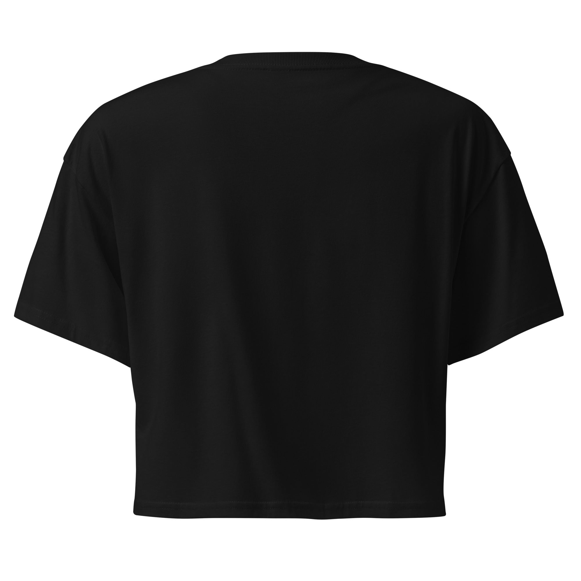 Women's Retro Orange Graphic Crop Top | Original Privateer