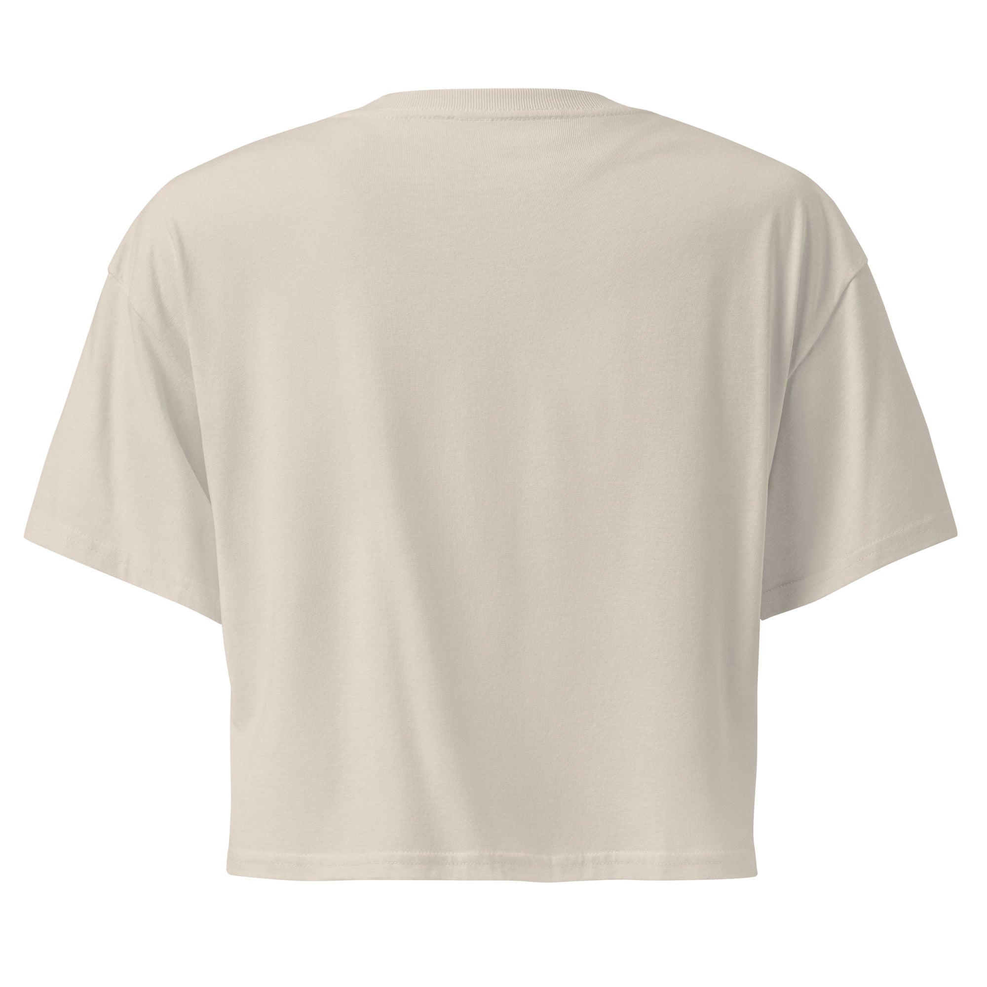 Women's Retro Orange Graphic Crop Top | Original Privateer