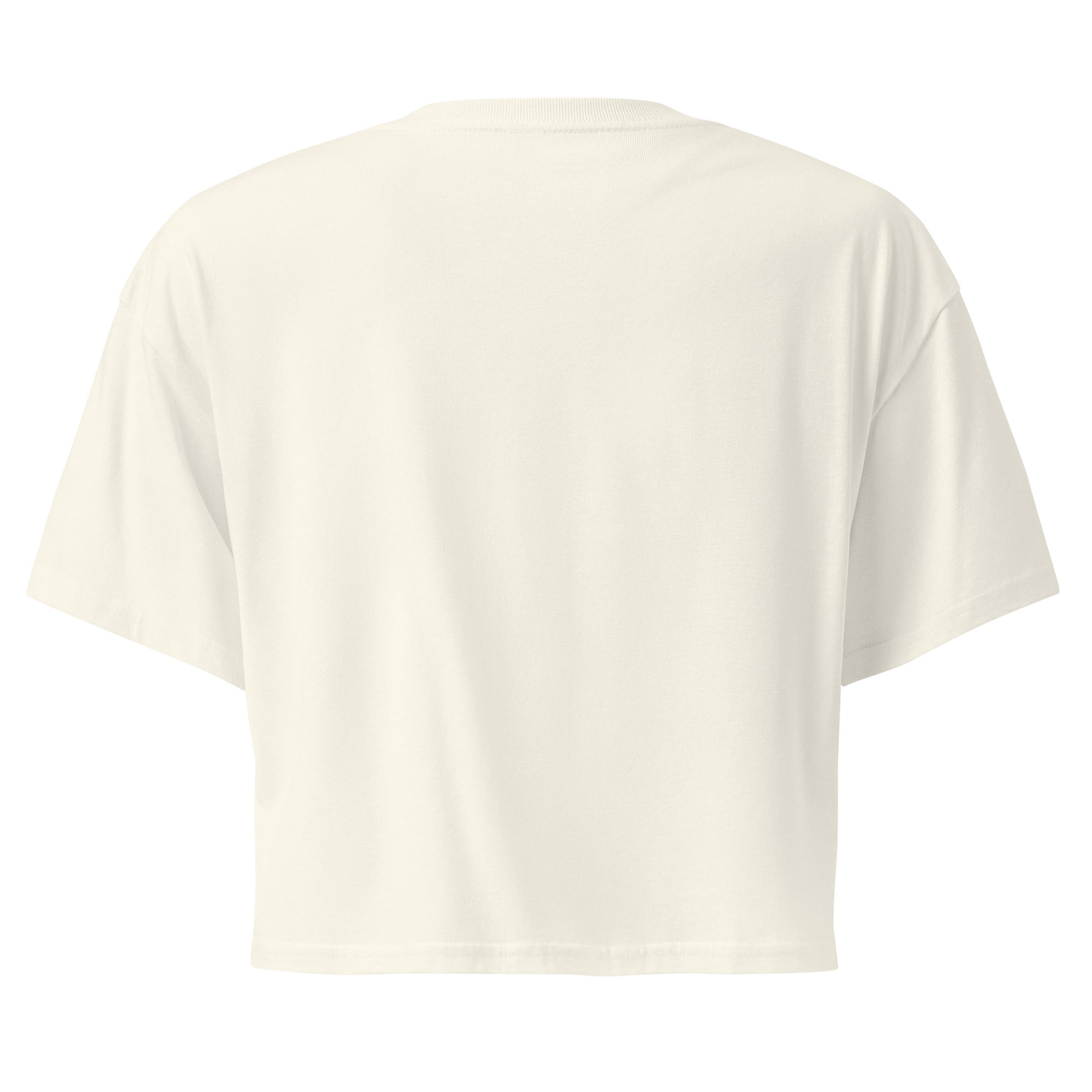Women's Retro Orange Graphic Crop Top | Original Privateer