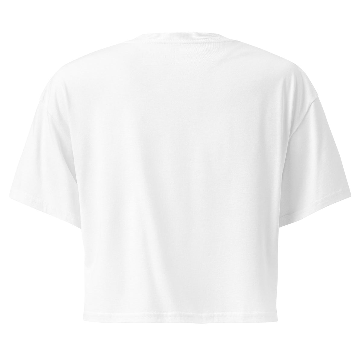 Women's Retro Orange Graphic Crop Top | Original Privateer