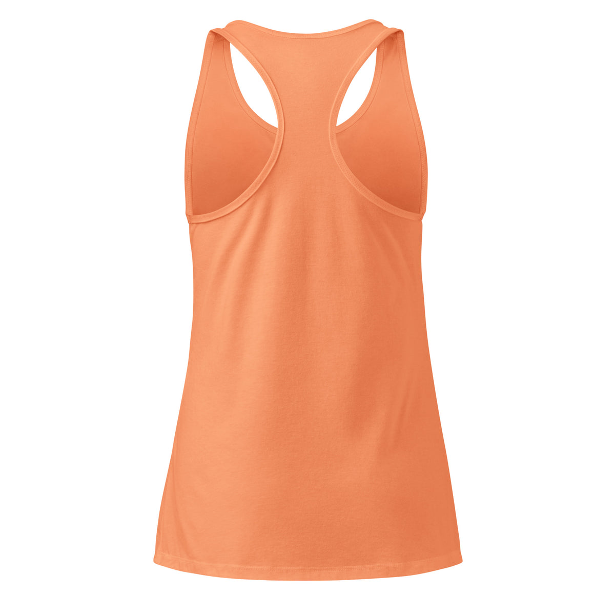 Women's Retro Orange Racerback Tank Top | Original Privateer